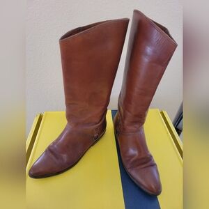 Vintage Etienne Aigner Riding Boot Brown Sz 7.5